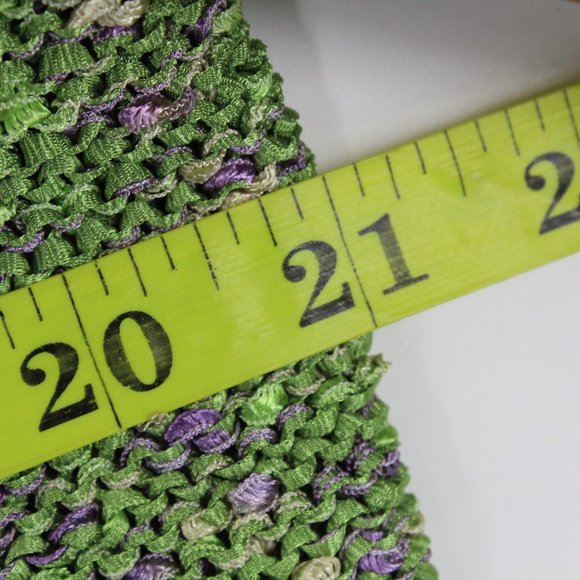 Crazy Horse Collection Women's Casual Multicolor Short Sleeve Sweater/Knit Top L - Picture 7 of 8